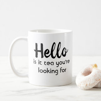 Mug Bonjour est il thé que vous recherchez