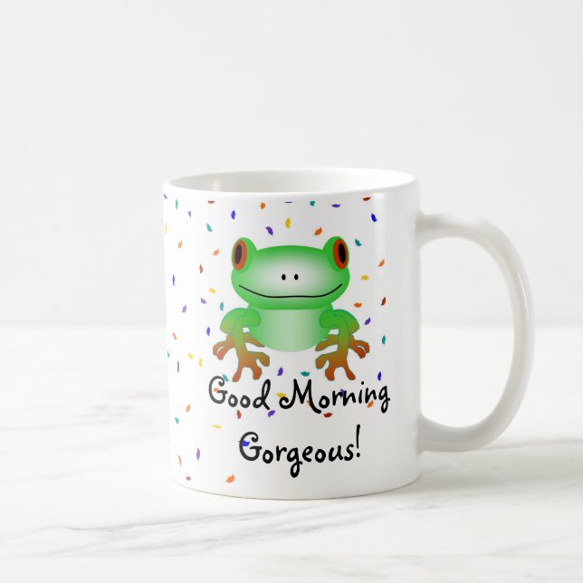 Mug Bonjour magnifique ! (Droite)