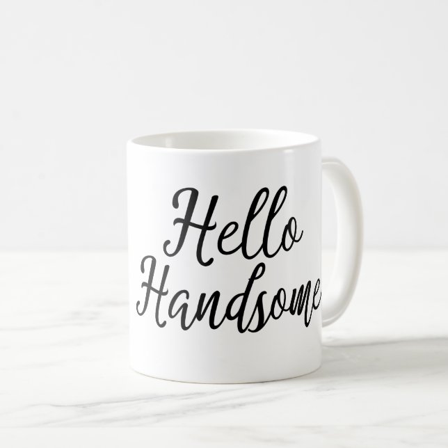 Mug Bonjour matin beau (Devant droit)