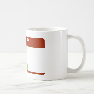 Mug bonjour mon nom est androïde