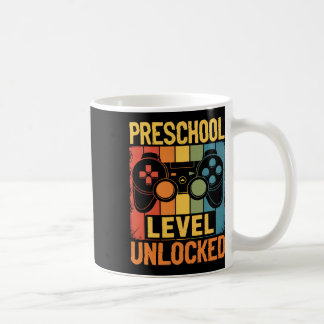 Mug Bonjour niveau préscolaire débloqué jeu vidéo reto
