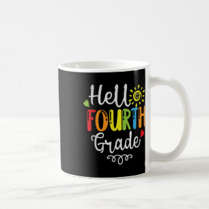 Mug Bonjour quatrième 4e année Mignon retour à l'école