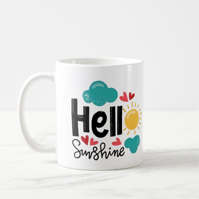 Mug Bonjour soleil (Gauche)