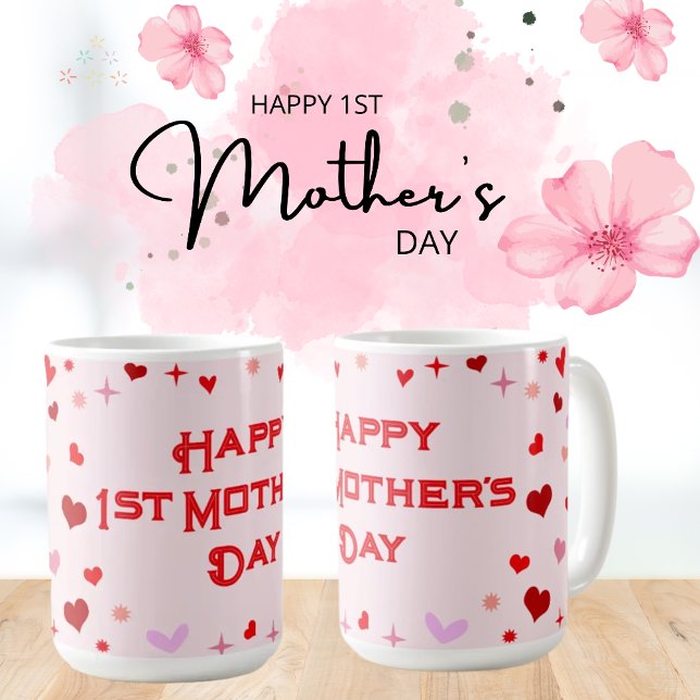 Mug Bonne 1ère Fête des Mères - Pour cette personne sp (Créateur téléchargé)