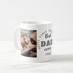 Mug Bonne 1ère Fête des pères 2022 Photo Meilleur Papa