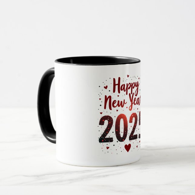 Mug Bonne année 2025 (Devant gauche)