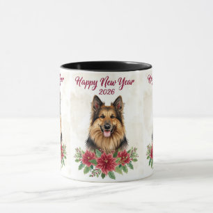 Mug Bonne Année 2026 Amoureux de Chien