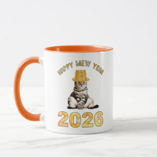 Mug Bonne année Miaou 2026