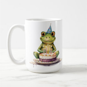 Mug Bonne Anniversaire Funny grenouille