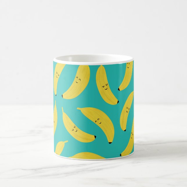 Mug Bonne banane mignonne Motif de fruits (Centre)