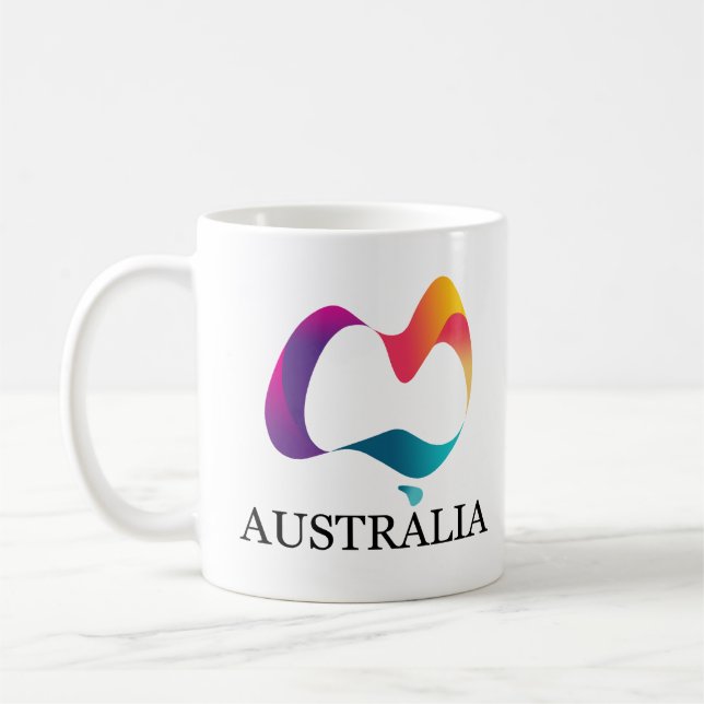 Mug Bonne fête australienne (Gauche)