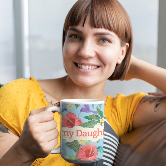 Mug Bonne fête des mères à ma fille (Créateur téléchargé)