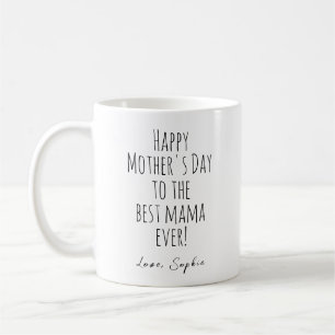 Mug Bonne fête des mères au meilleur de maman jamais