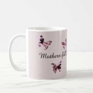 Mug Bonne fête des mères Love Pink Satin Butterfly