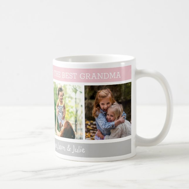 Mug Bonne fête des mères Meilleure grand-mère 4 Photo  (Droite)