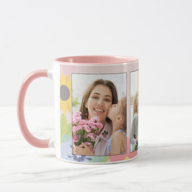 Mug Bonne fête des mères, Meilleure maman jamais (Gauche)