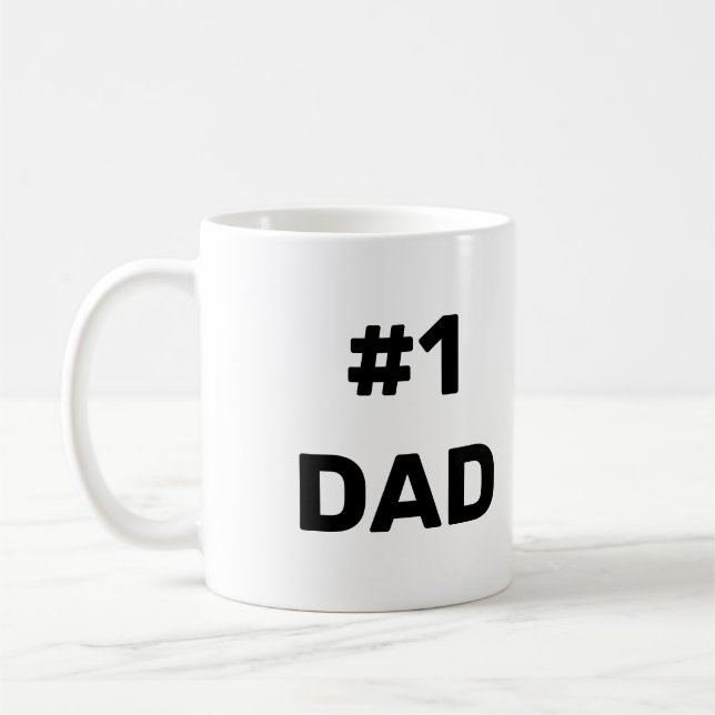 Mug Bonne Fête des pères #1 Papa (Gauche)