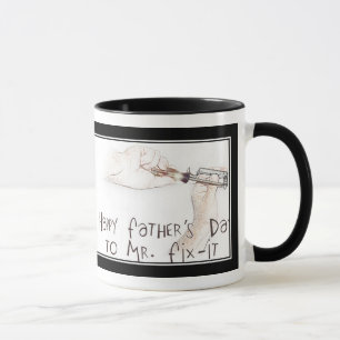 Mug Bonne Fête des pères au Handyman !