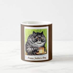 Mug Bonne Fête des pères Mug, Louis Wain, 