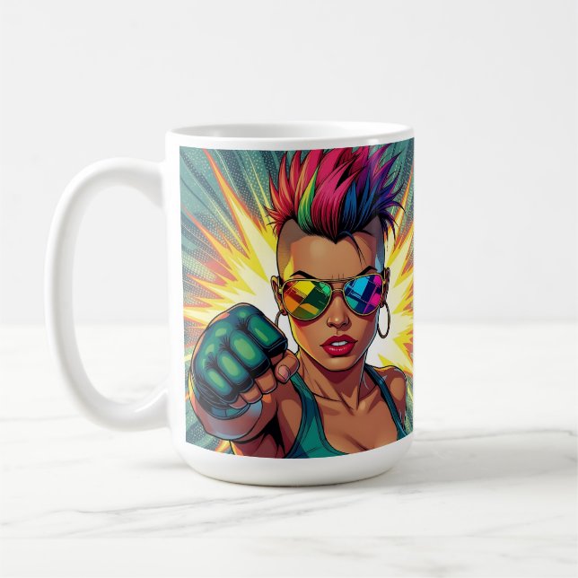 Mug Bonne fierté ! Lgbtqia+ Mois (Gauche)