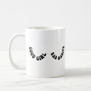 Mug Bonne fille mauvaises habitudes