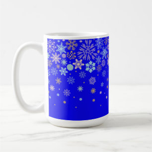 Mug Bonne frontière de flocon de neige