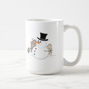 Mug Bonne illustration de Noël Snowman