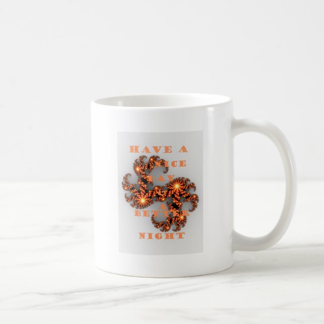 Mug Bonne journée et meilleure nuit (Droite)