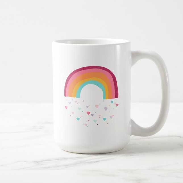 Mug Bonne magie arc-en-ciel (Droite)