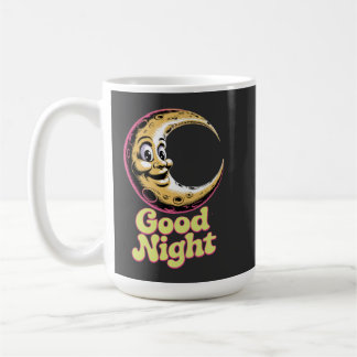 Mug Bonne nuit Retro Moon
