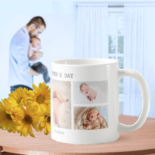 Mug Bonne première Fête des pères 5 Photo personnalisé