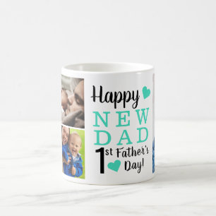 Mug Bonne première Fête des pères Nouveau père 5 p