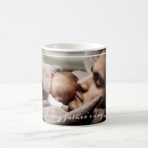 Mug Bonne première Fête des pères photo personnalisée