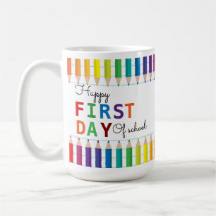 Mug Bonne Première Journée d'École – Amusant Retou