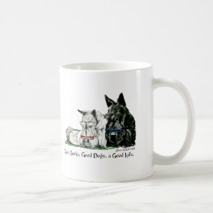 Mug Bonne vie de Terrier d'écossais