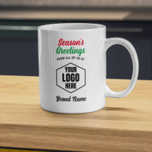 Bonnes Fêtes Logo de l'entreprise Cadeau de Noël