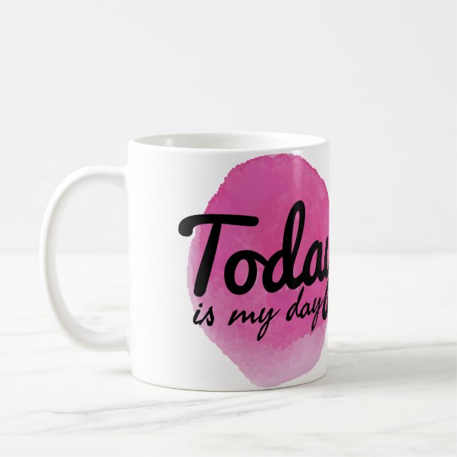 Mug bonnes vibes mots pour l'amour de soi et l'autosoi (Gauche)