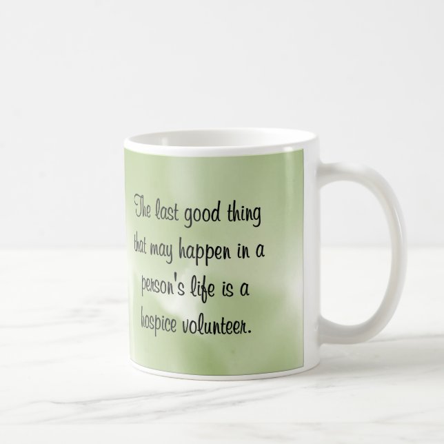 Mug Bons travaux du volontaire d'hospice (Droite)