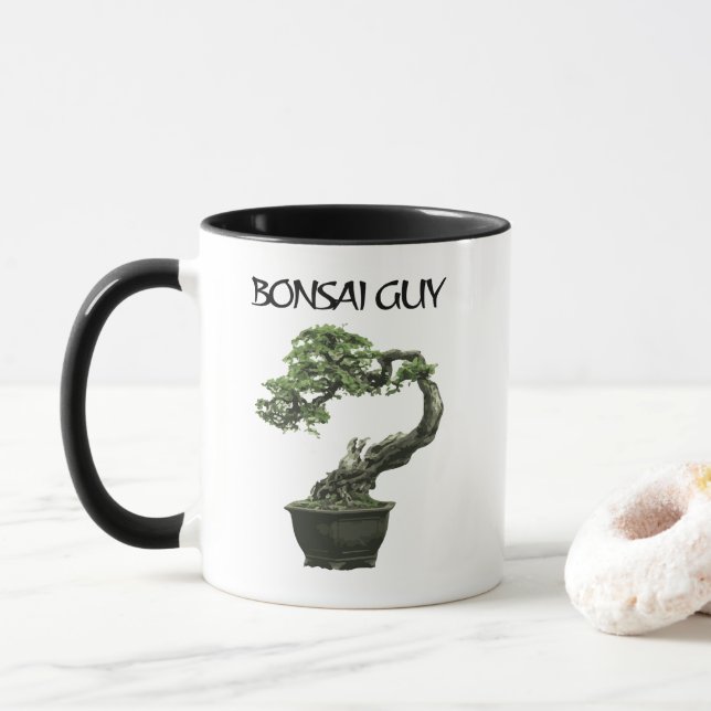 Mug Bonsai guy drôle de citation pour amateurs de bons (Avec donut)