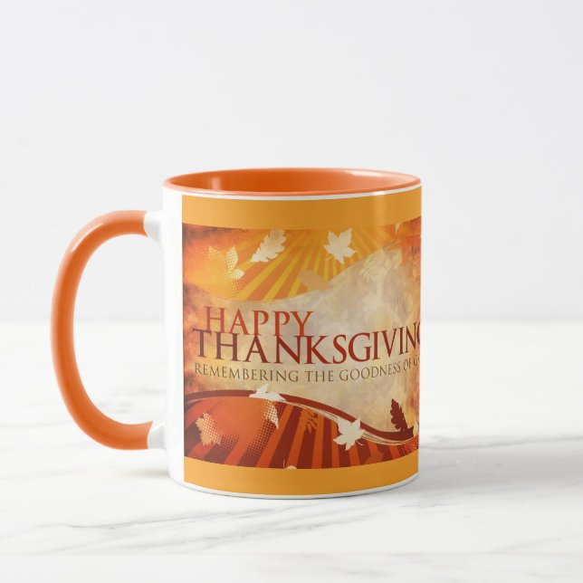 Mug Bonté bon thanksgiving de Dieu (Gauche)