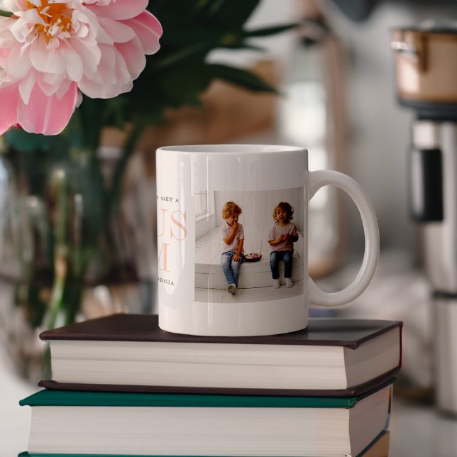 Mug "Bonus Maman" Step Maman | Collage de deux photos (Créateur téléchargé)