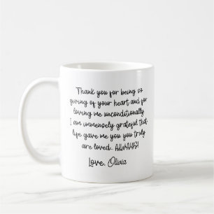 Mug Bonus personnalisé Maman Stepmaman Fête des Mères 