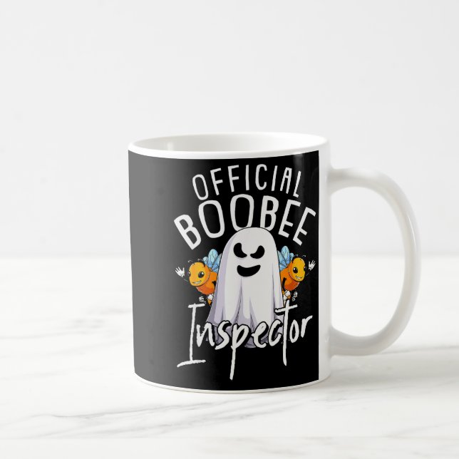 Mug Boo-bee Inspector Lazy Diy Halloween Costume Funny (Droite)