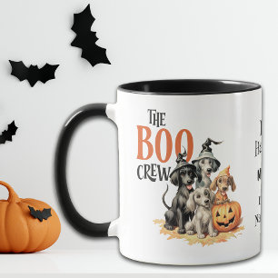 Mug Boo Crew Chiens mignons Enfants Halloween