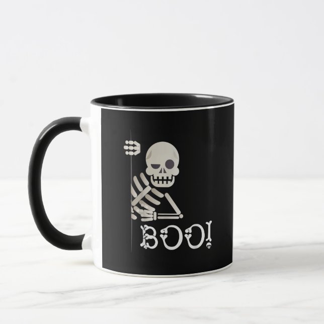 Mug Boo ! Cute Masquer Peekaboo Effrayant Enfants Hall (Gauche)