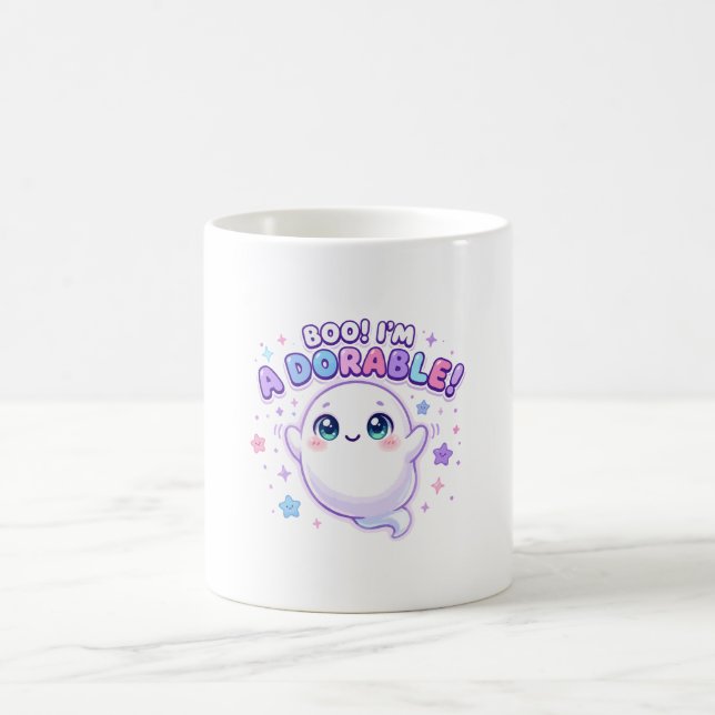 Mug Boo je suis adorable fantôme mignon (Centre)