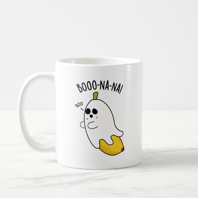 Mug Boo-nana Funny Ghost Banana Pun (Gauche)