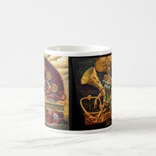 Mug Boogie et cannelure d'Aqua de DJs=