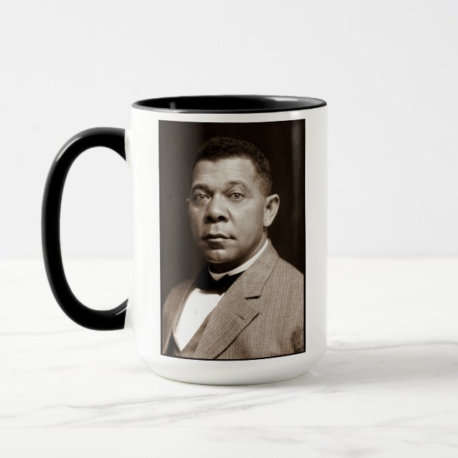 Mug Booker Washington : African American Educator (Gauche)
