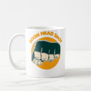 Mug Boom Coup à La Tête Poing Combat Mma Jiu-Jitsu Mua
